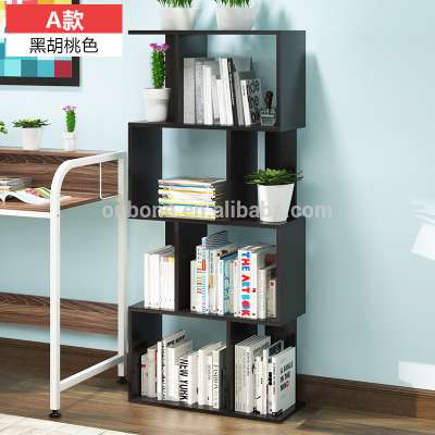 Display Shelf Storage Bookshelf 4 Level Tier Bookcase Stand Rack Unit