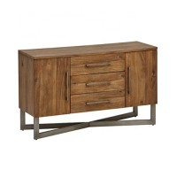 Buffet Wood Dining Room Drawer Cabinet Storage Sideboard