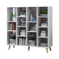 Modern Display Shelves Storage Bookshelf Multi-Storey Bookcase Stand Rack Shelf Display Rack