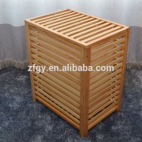 Wooden laundry storage basket,basket of dirty laundry