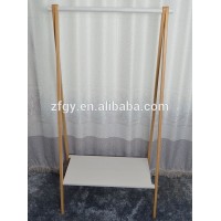 A wood hanger clothes hanger coat hanger tie display rack tie rack scarf folding clothes-horse